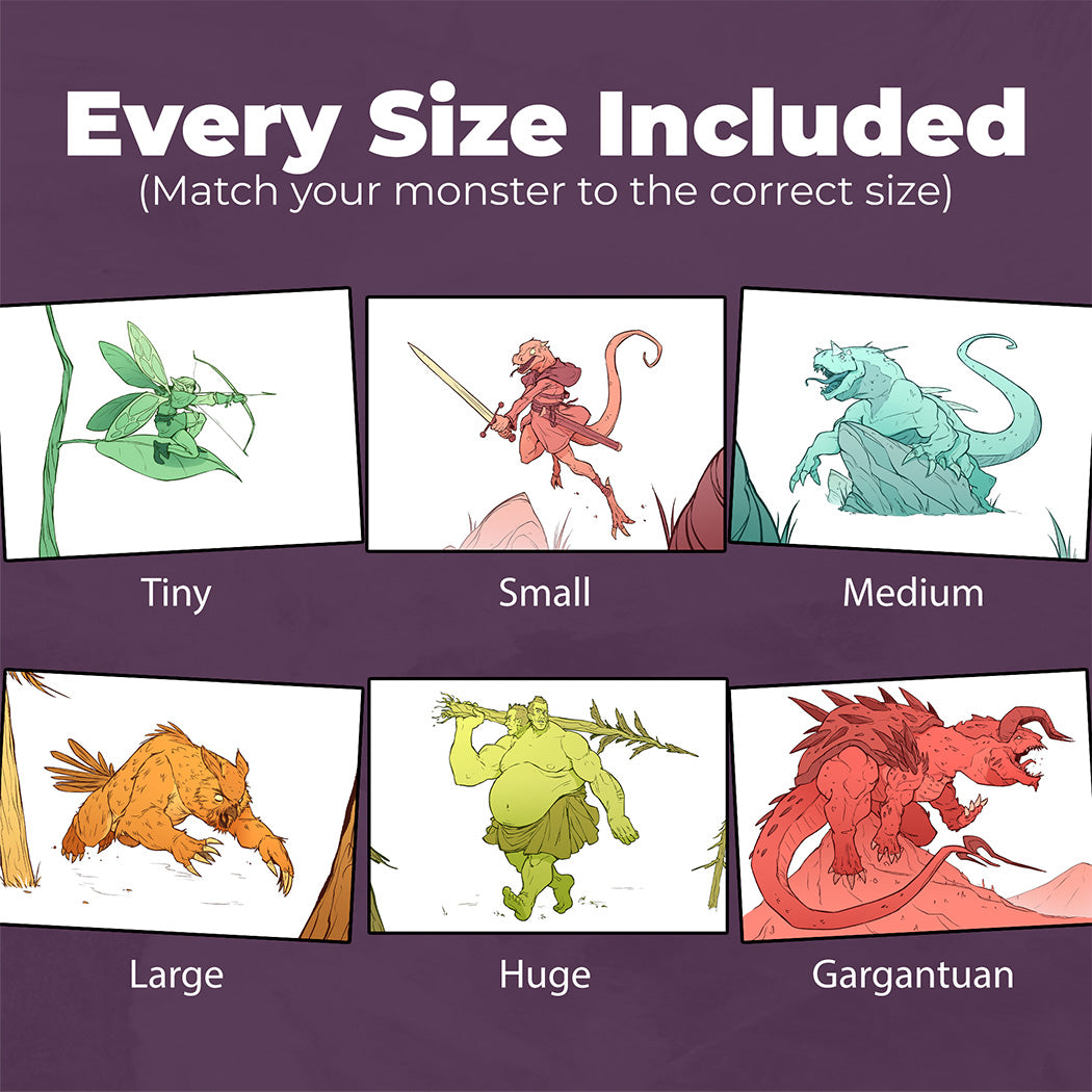 Monster Card - Stat trackers
