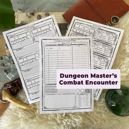 D&D 5e Dungeon Master Combat Encounters