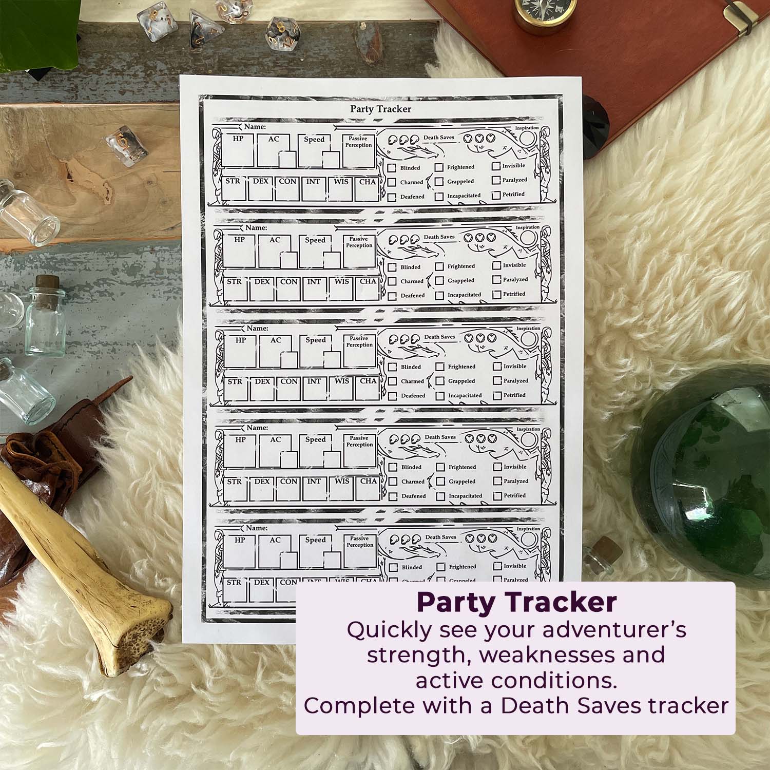 D&D Combat Encounter PDF Sheets for Dungeons Masters