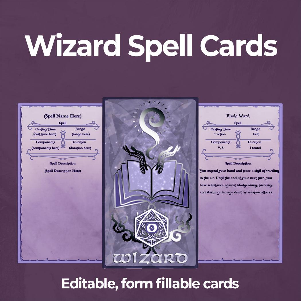 Dnd 5E Wizard Spell Cards at Ali Lemmone blog